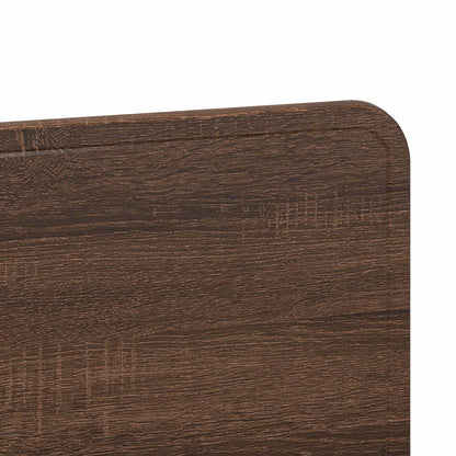 vidaXL Headboard Brown Oak Engineered wood