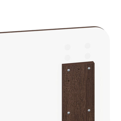 vidaXL Headboard Brown Oak Engineered wood
