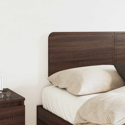 vidaXL Headboard Brown Oak Engineered wood