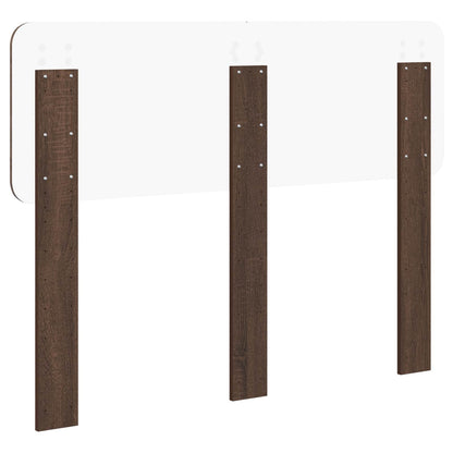 vidaXL Headboard Brown Oak Engineered wood