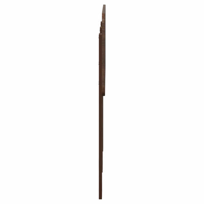 vidaXL Headboard Brown Oak Engineered wood