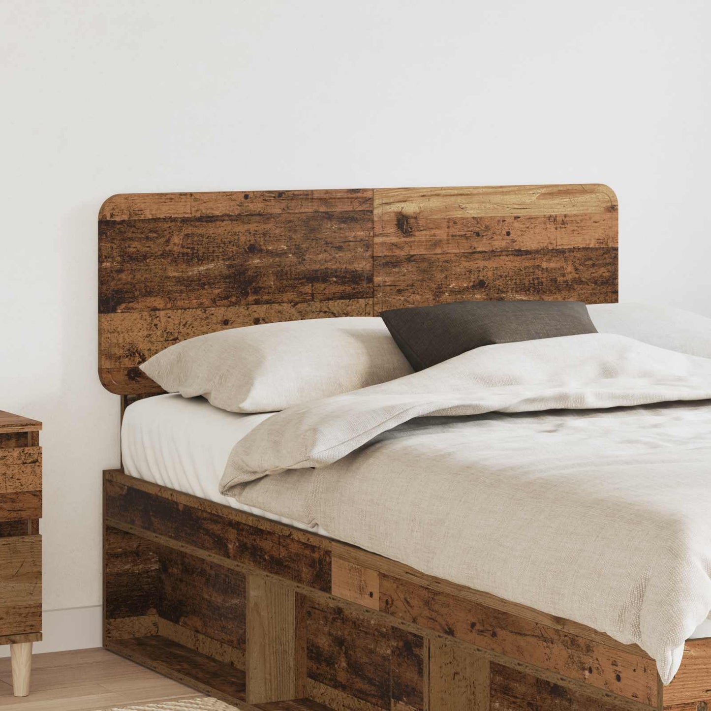 vidaXL Headboard Old Wood Engineered wood