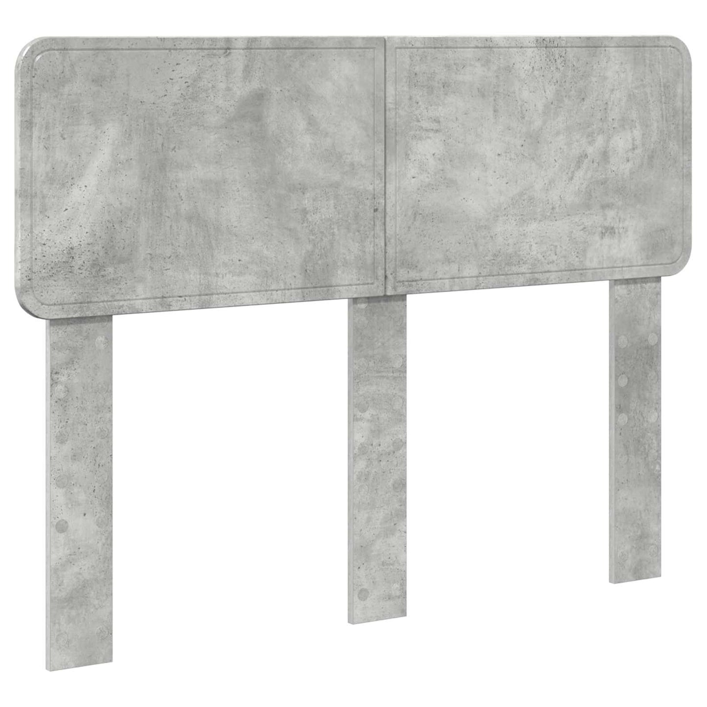 vidaXL Headboard Concrete Grey Engineered wood