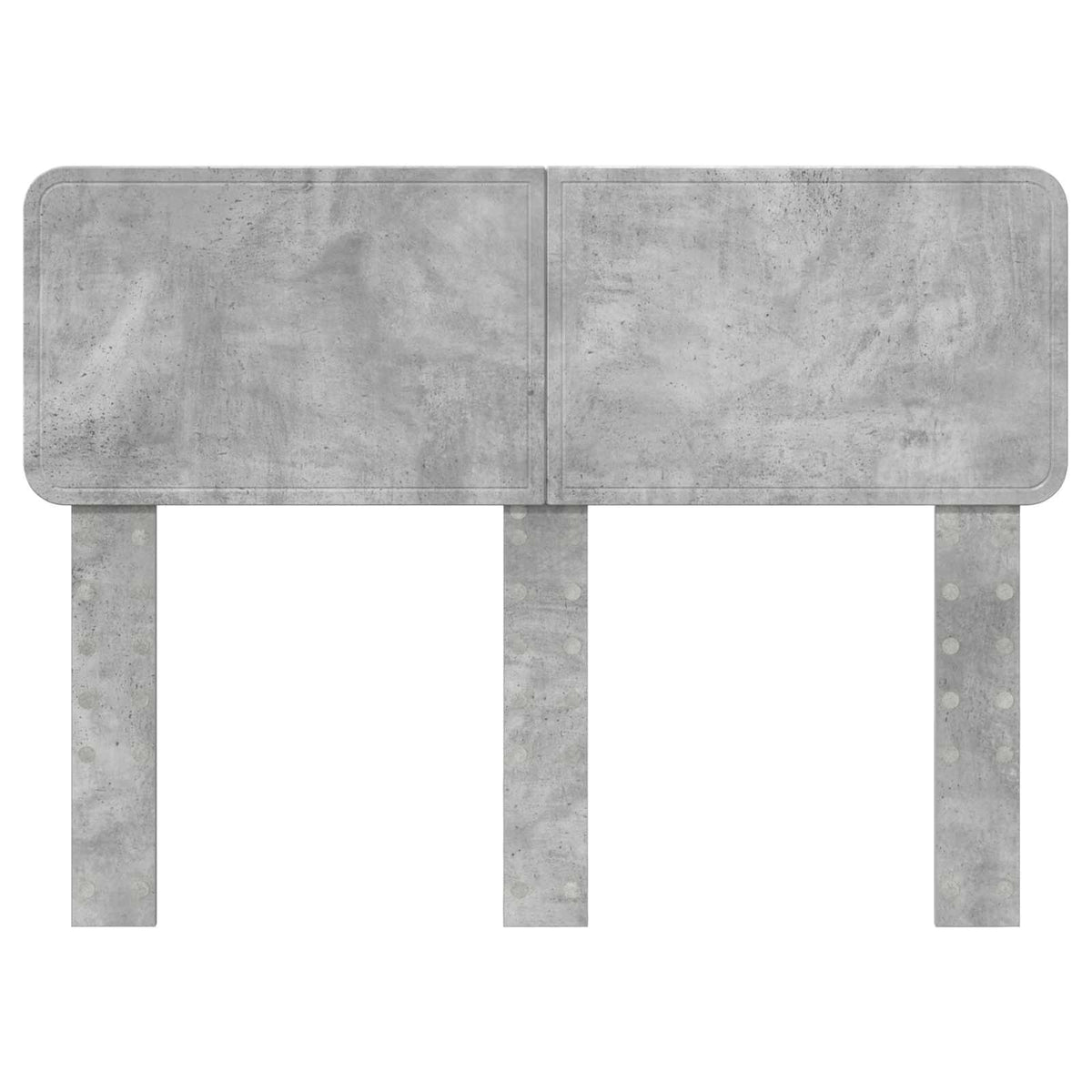 vidaXL Headboard Concrete Grey Engineered wood