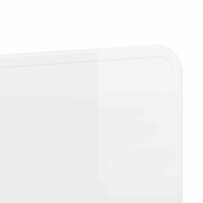 vidaXL Headboard Gloss White Engineered wood