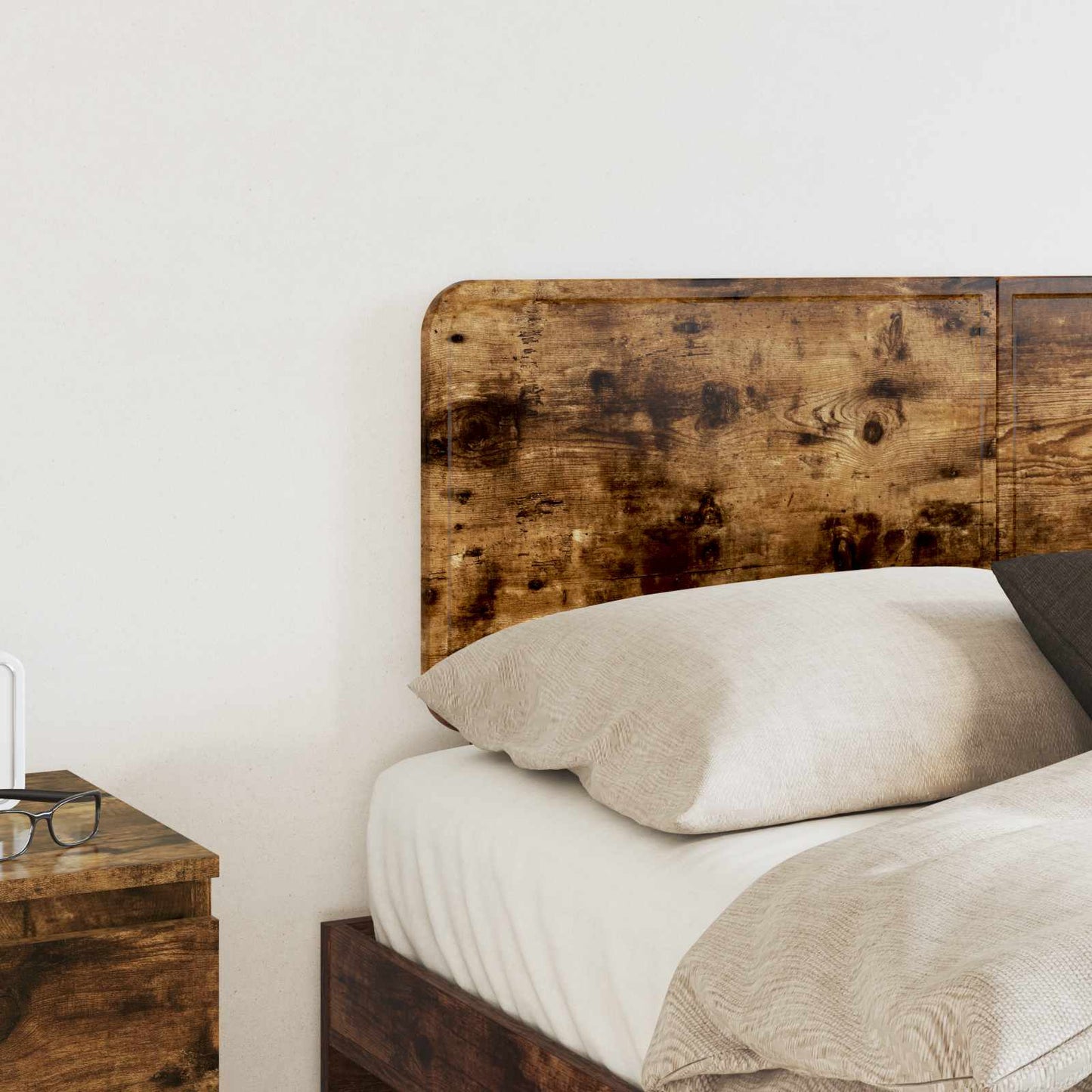 vidaXL Headboard Smoked Oak Engineered wood