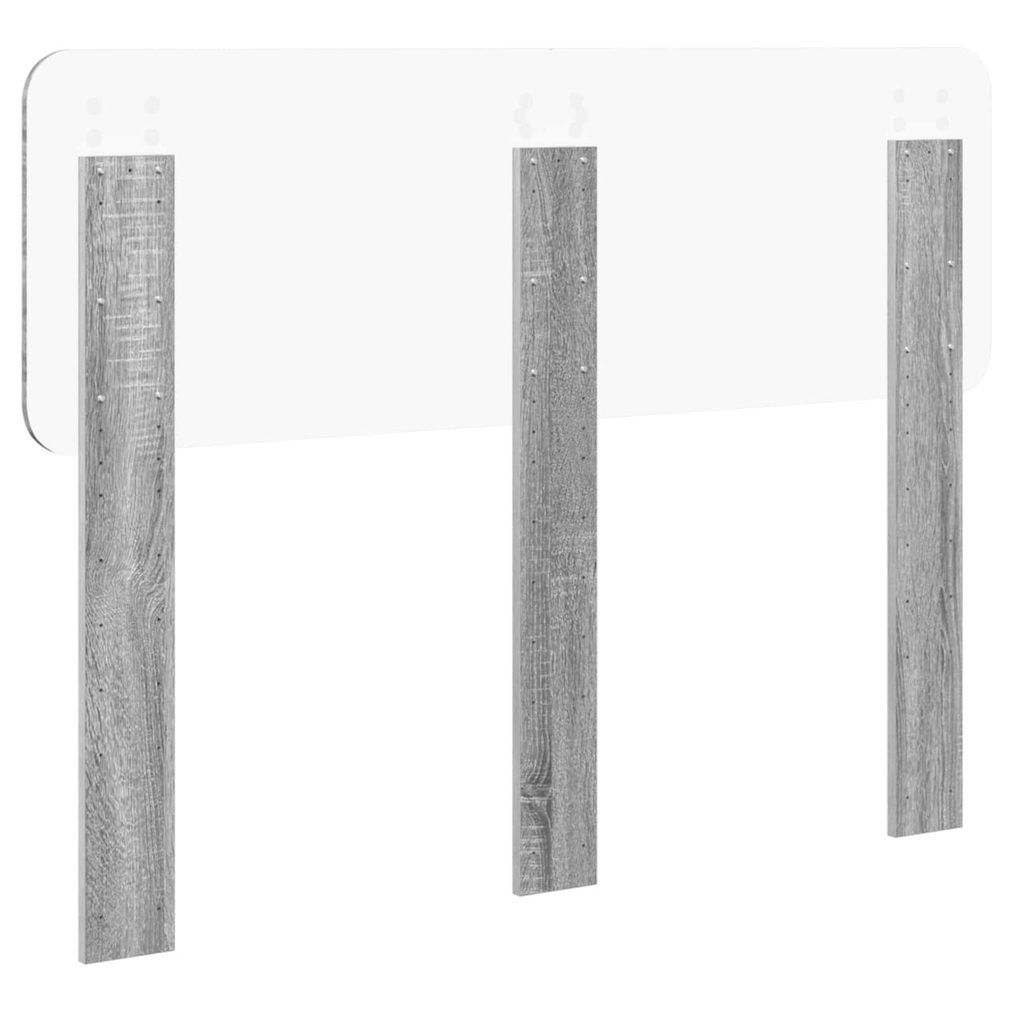 vidaXL Headboard Grey Sonoma Engineered wood