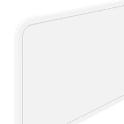 vidaXL Headboard White Engineered wood