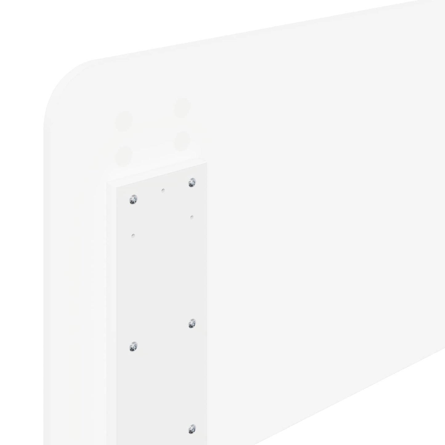 vidaXL Headboard White Engineered wood