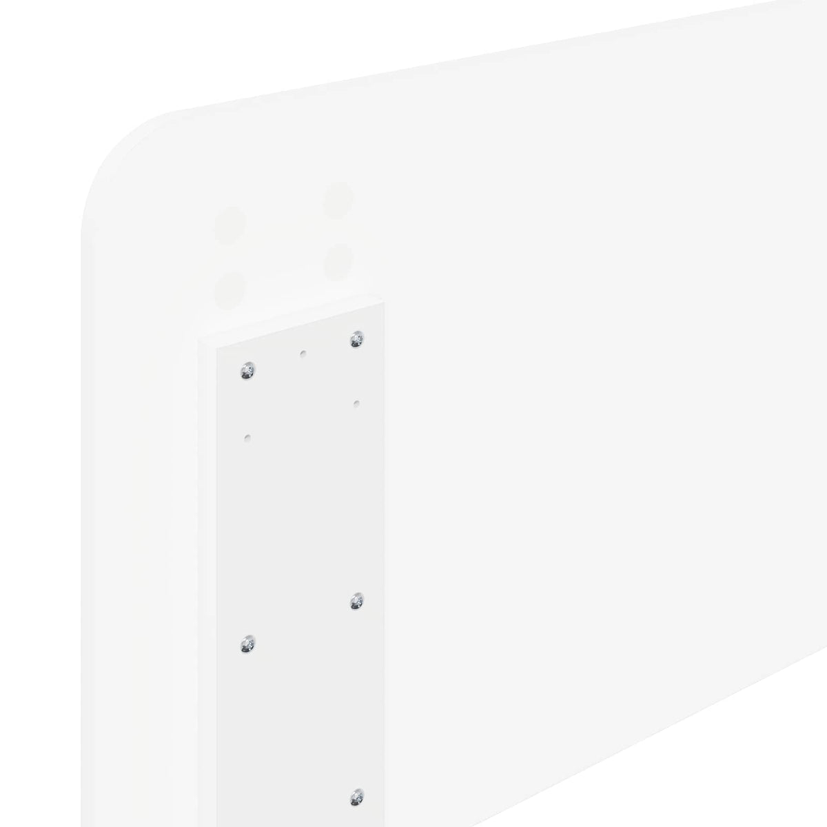 vidaXL Headboard White Engineered wood