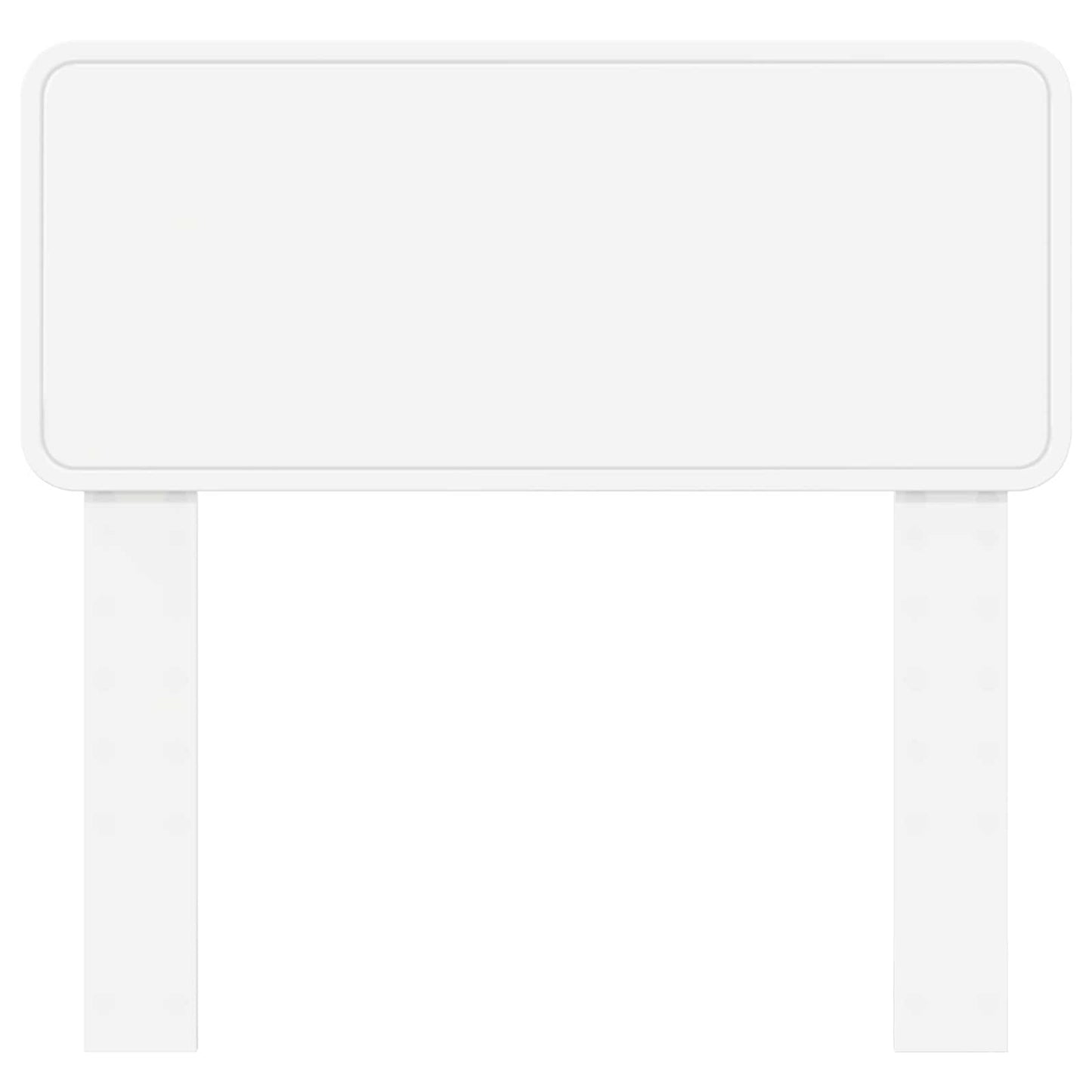 vidaXL Headboard White Engineered wood