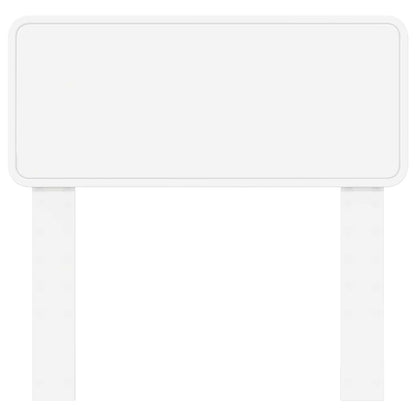 vidaXL Headboard White Engineered wood