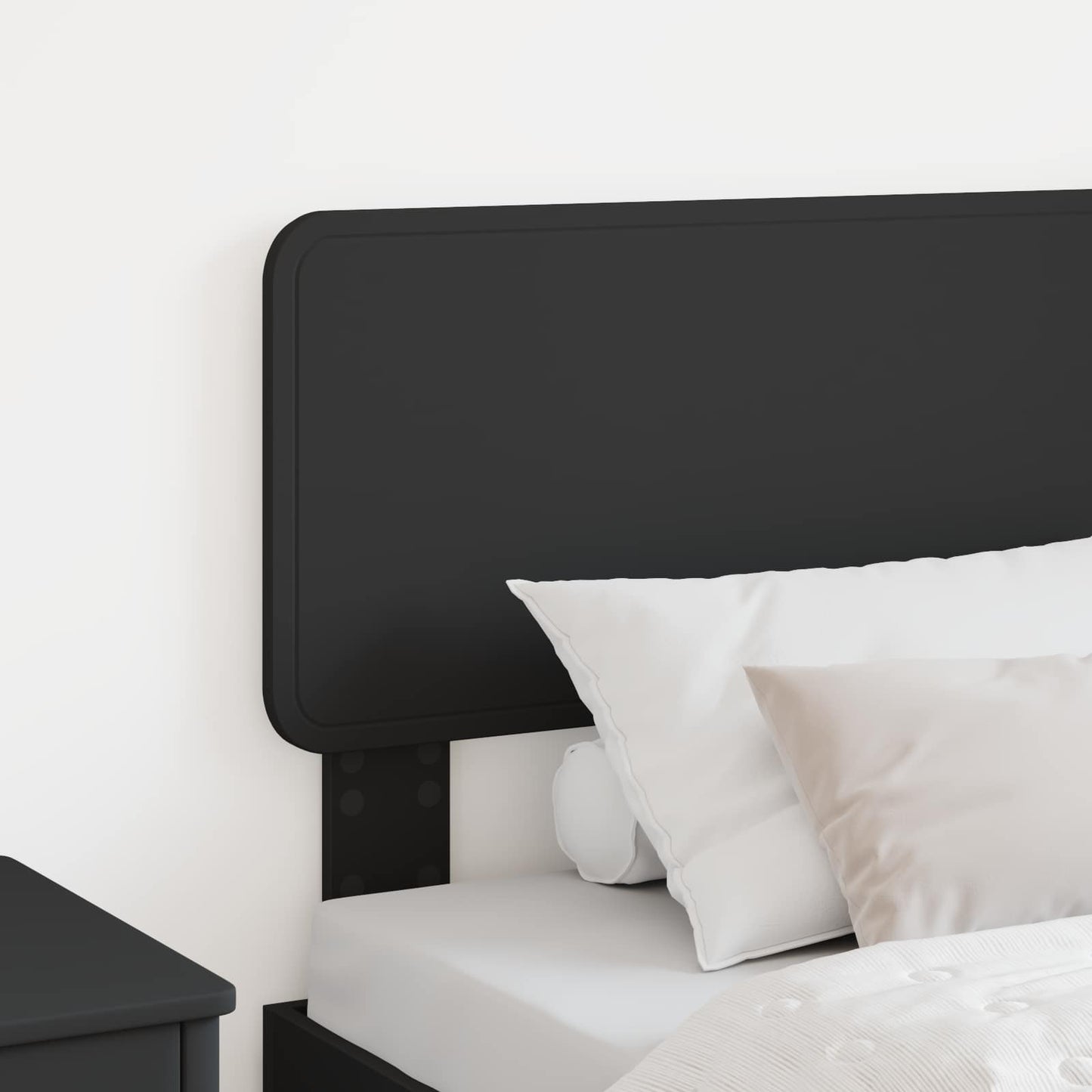 vidaXL Headboard Black Oak Engineered wood