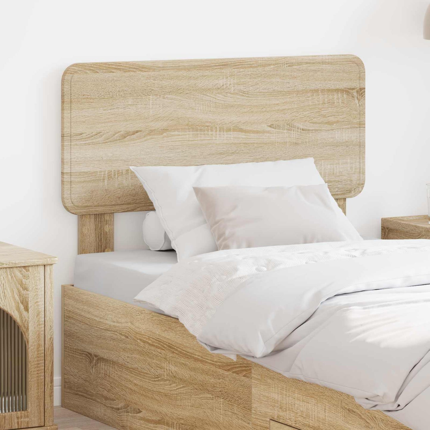 vidaXL Headboard Sonoma Oak Engineered wood