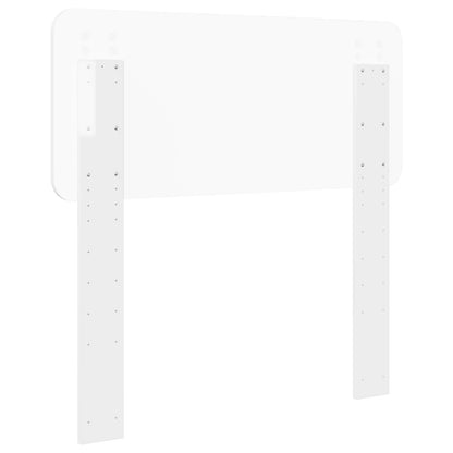 vidaXL Headboard Gloss White Engineered wood
