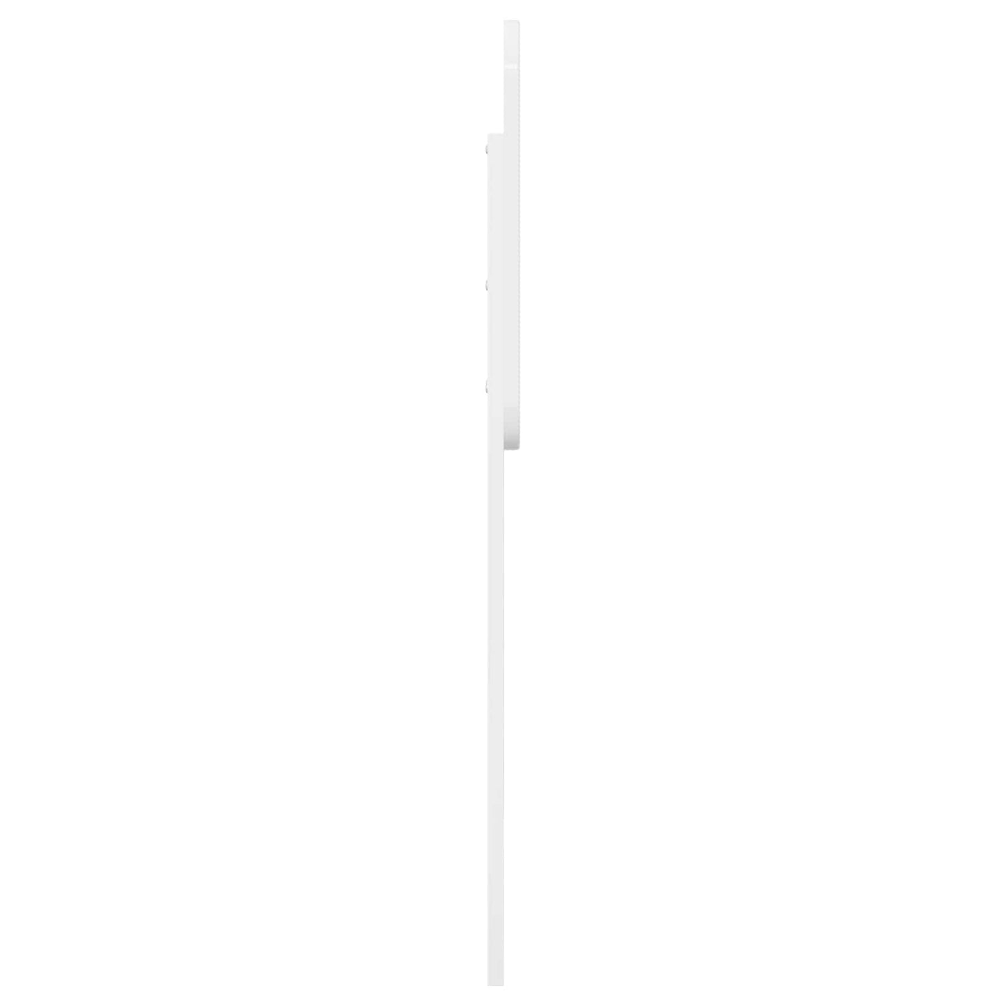 vidaXL Headboard Gloss White Engineered wood