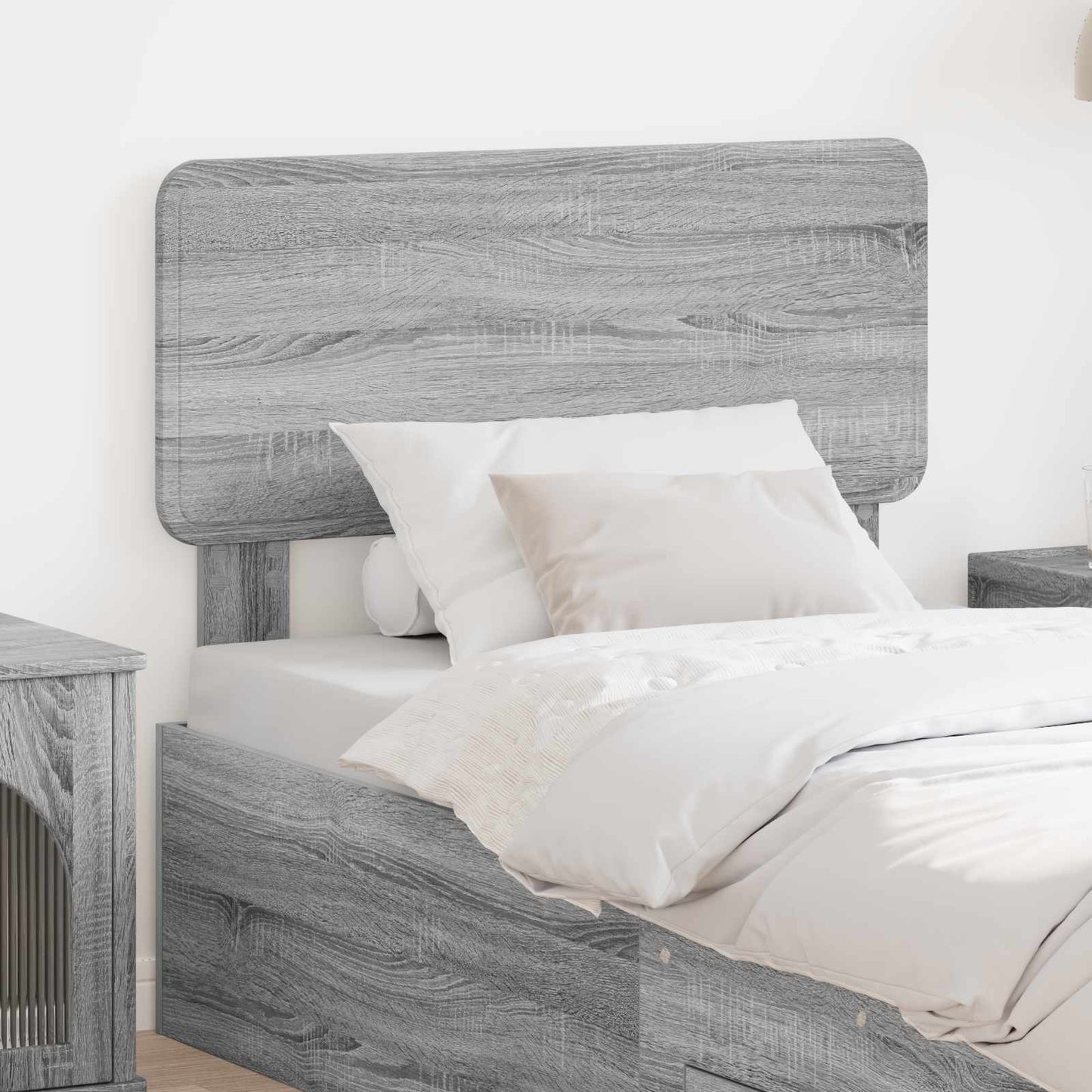 vidaXL Headboard Grey Sonoma Engineered wood