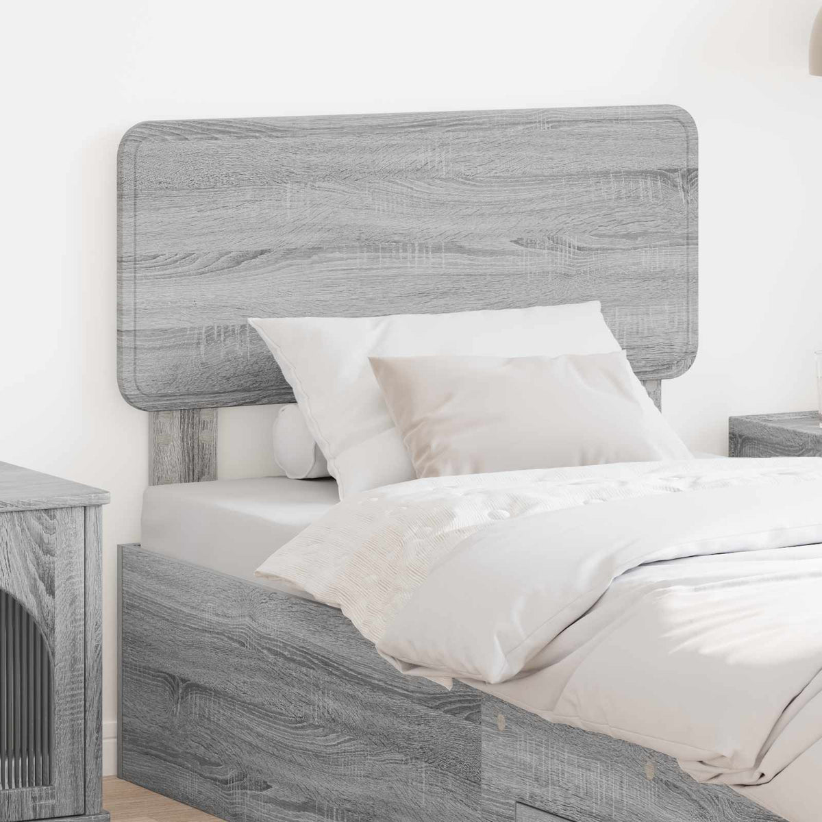 vidaXL Headboard Grey Sonoma Engineered wood