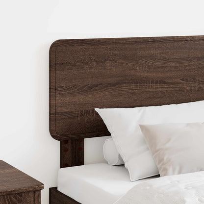 vidaXL Headboard Brown Oak Engineered wood