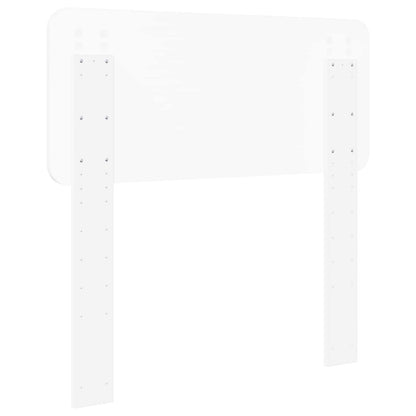 vidaXL Headboard White Engineered wood