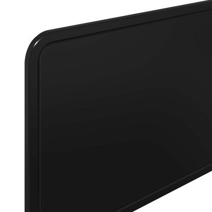 vidaXL Headboard Black Oak Engineered wood