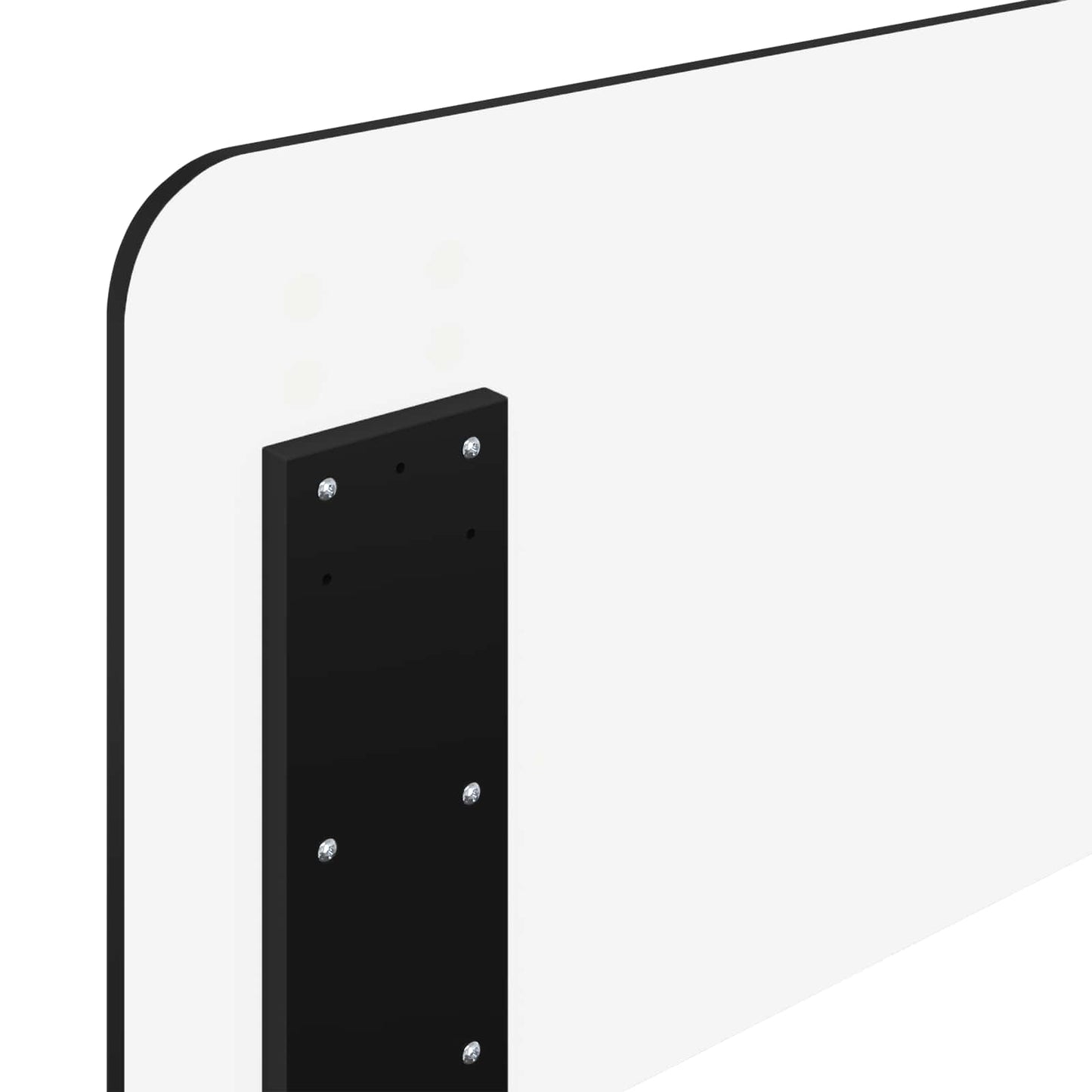 vidaXL Headboard Black Oak Engineered wood