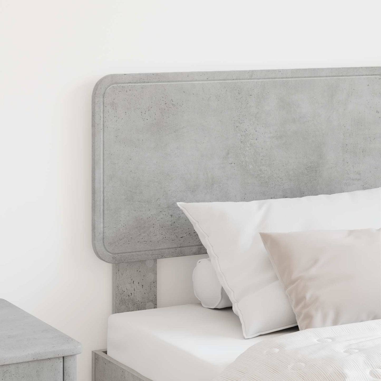 vidaXL Headboard Concrete Grey Engineered wood