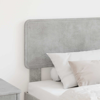 vidaXL Headboard Concrete Grey Engineered wood