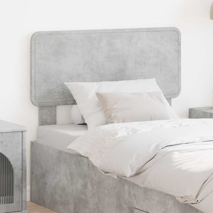 vidaXL Headboard Concrete Grey Engineered wood