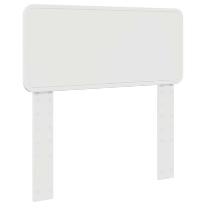 vidaXL Headboard Gloss White Engineered wood