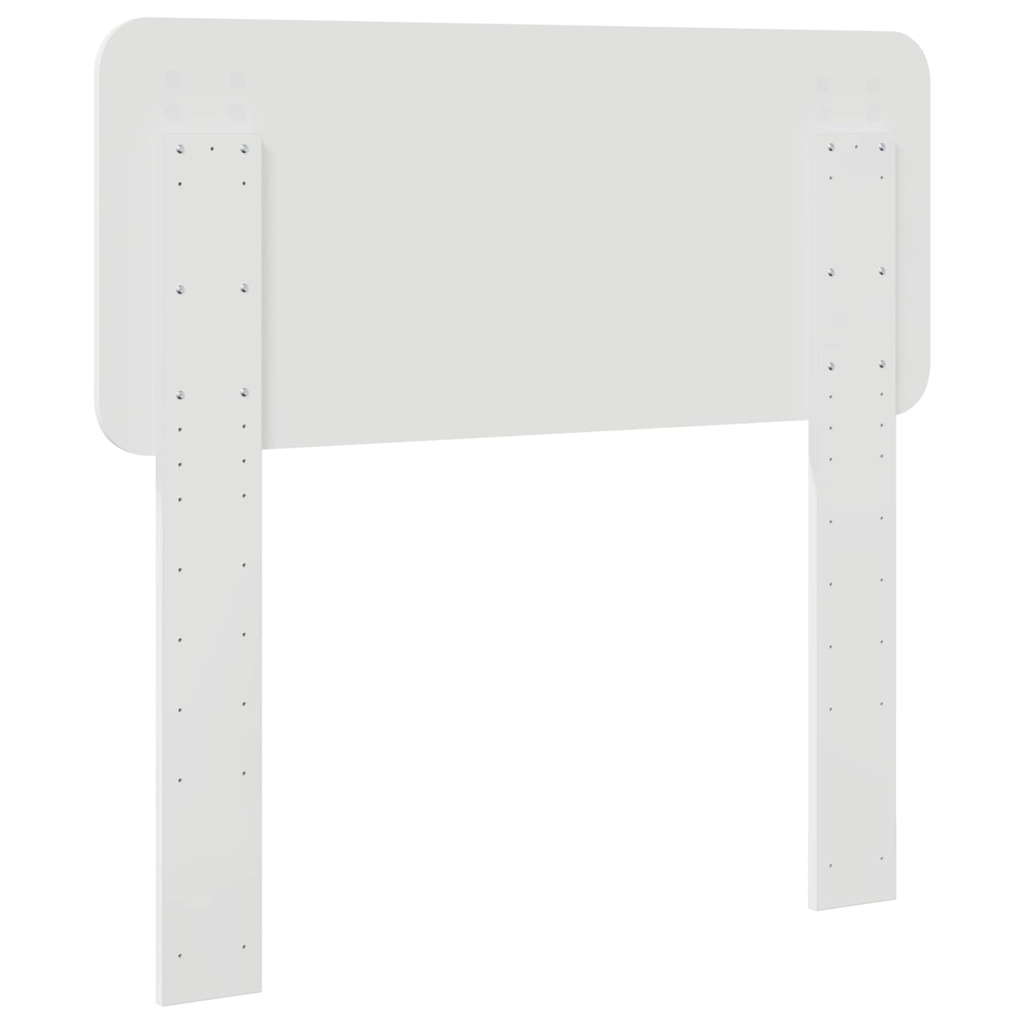 vidaXL Headboard Gloss White Engineered wood