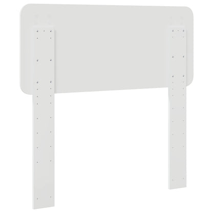 vidaXL Headboard Gloss White Engineered wood