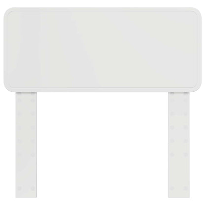 vidaXL Headboard Gloss White Engineered wood