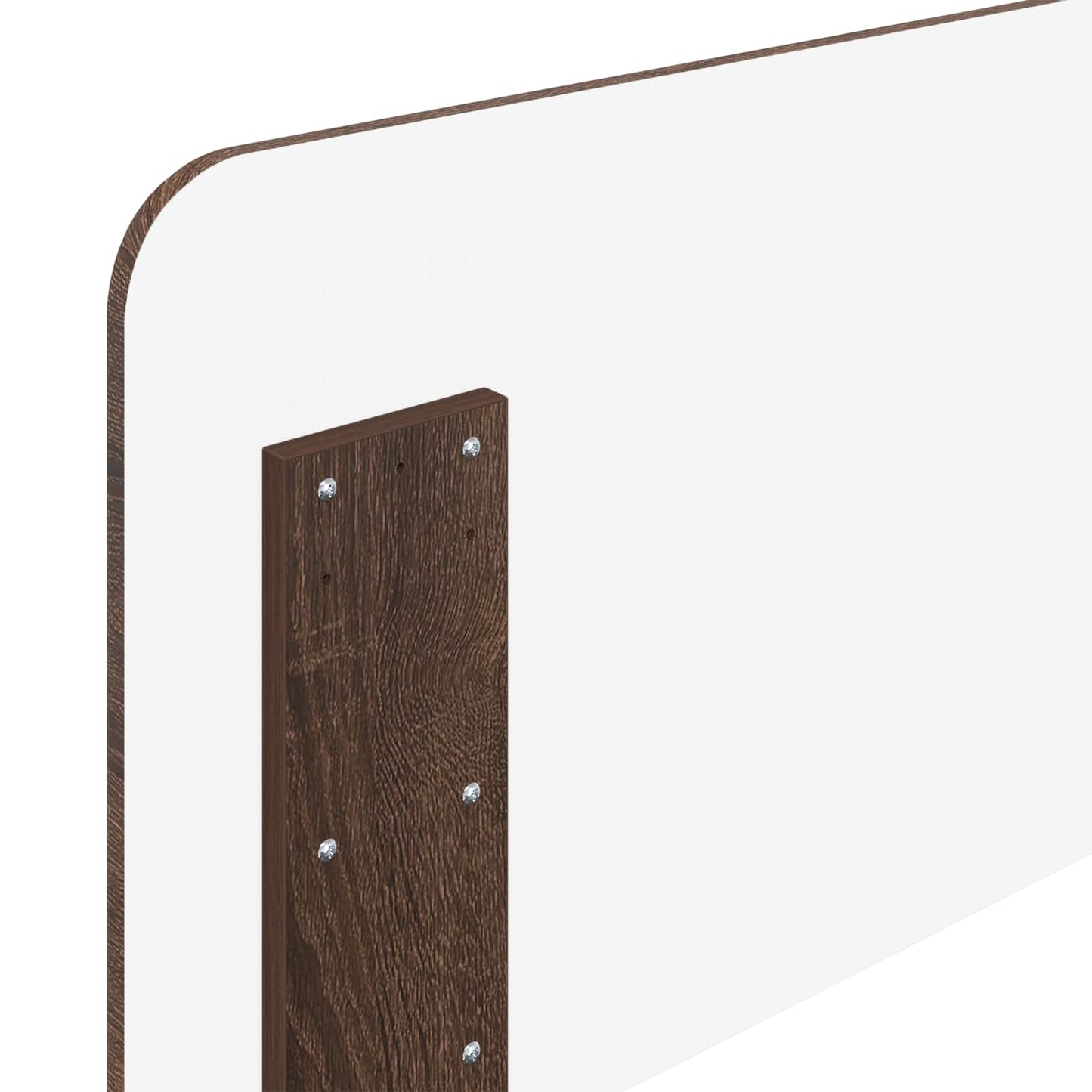 vidaXL Headboard Brown Oak Engineered wood