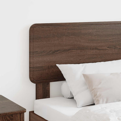 vidaXL Headboard Brown Oak Engineered wood