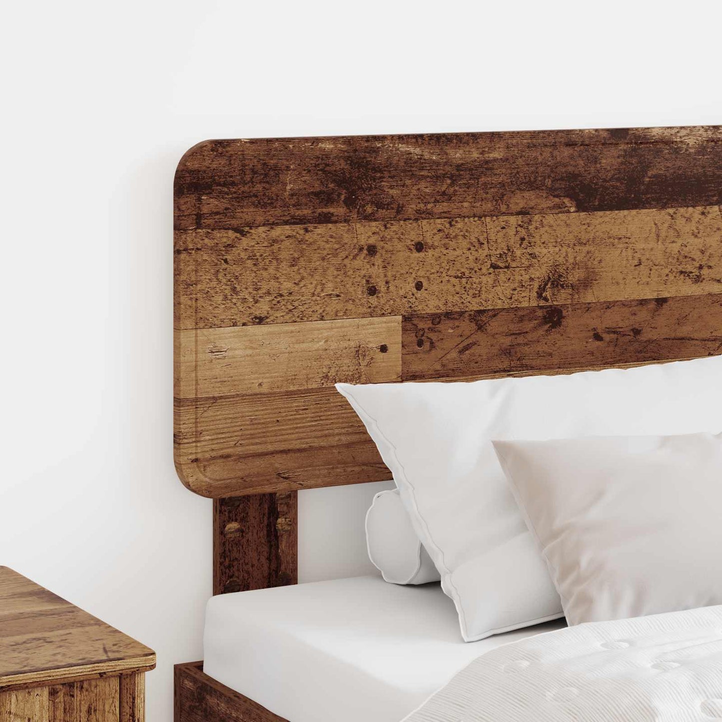 vidaXL Headboard Old Wood Engineered wood