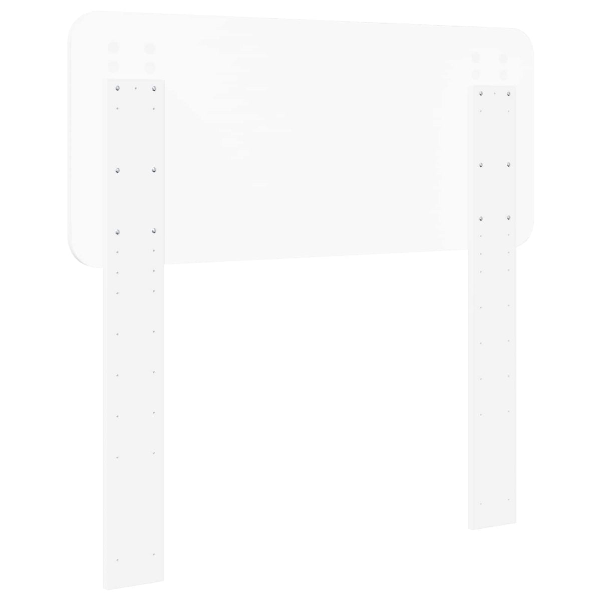 vidaXL Headboard White Engineered wood