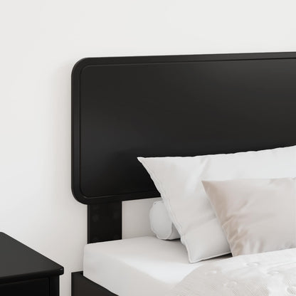vidaXL Headboard Black Oak Engineered wood