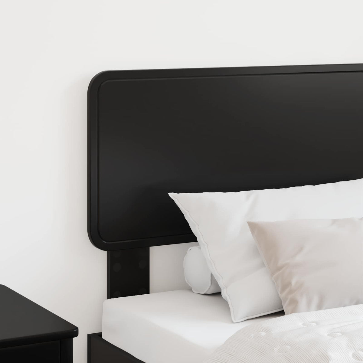 vidaXL Headboard Black Oak Engineered wood
