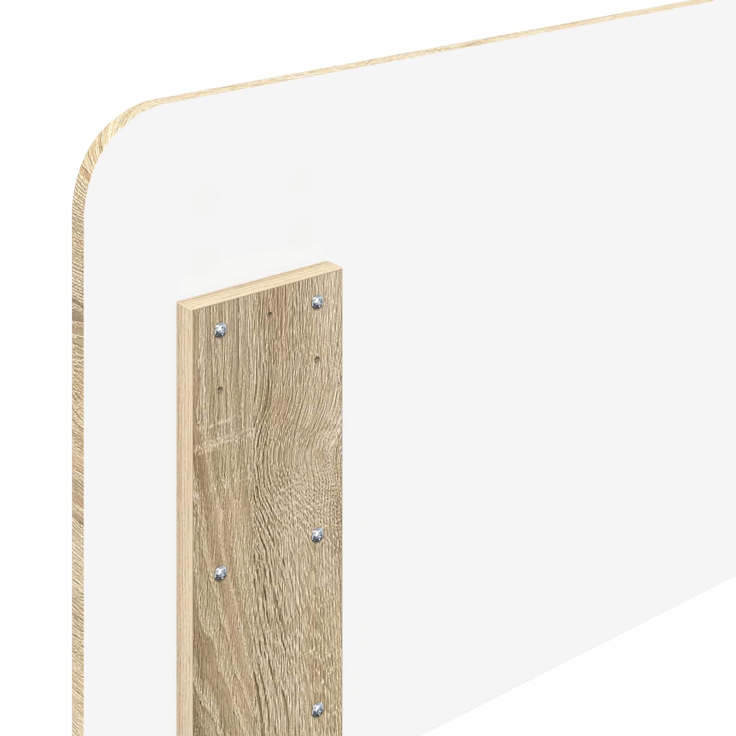 vidaXL Headboard Sonoma Oak Engineered wood