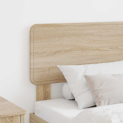 vidaXL Headboard Sonoma Oak Engineered wood