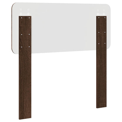 vidaXL Headboard Brown Oak Engineered wood