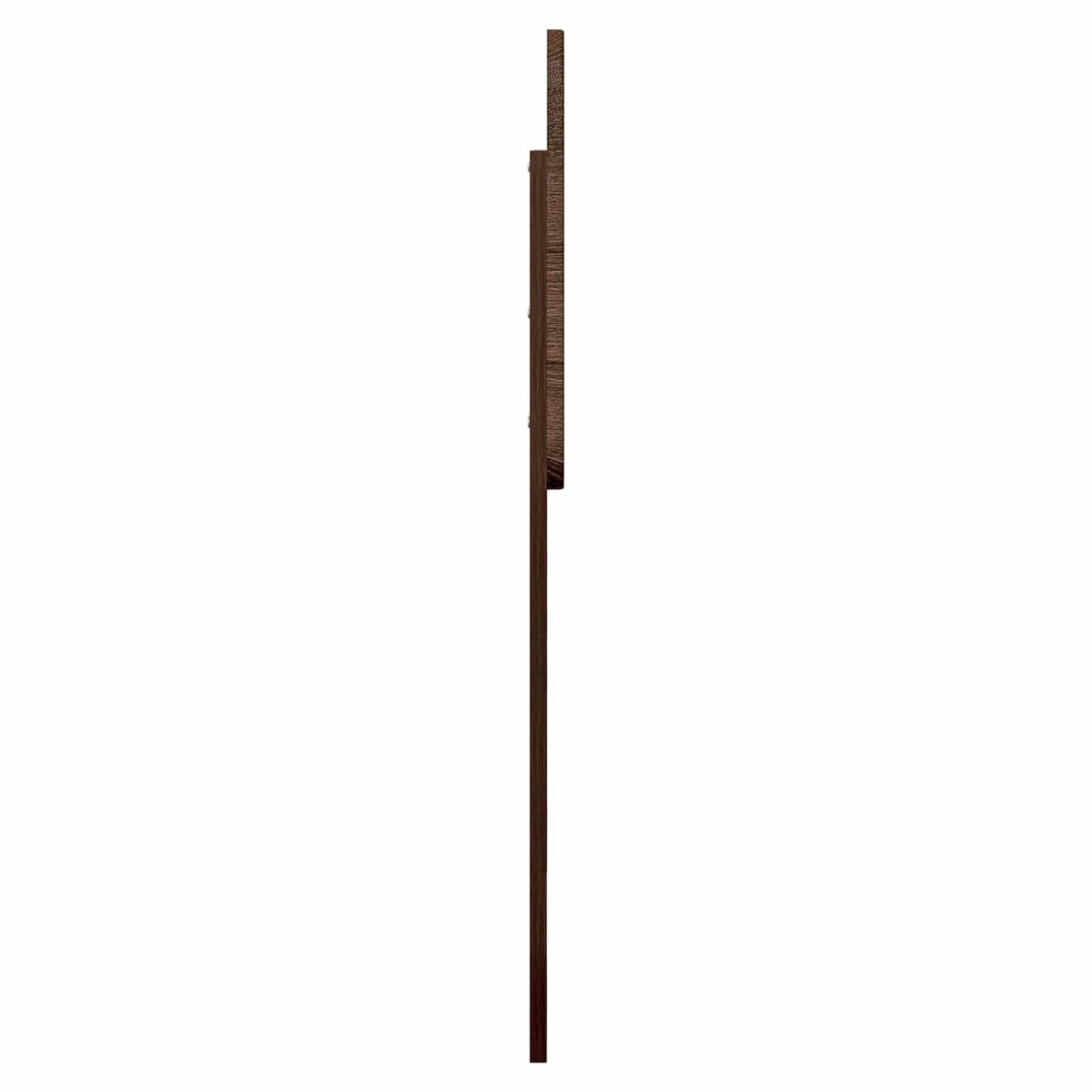 vidaXL Headboard Brown Oak Engineered wood