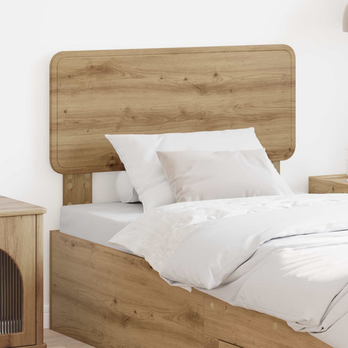 vidaXL Headboard Artisan Oak Engineered wood