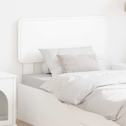 vidaXL Headboard White Engineered wood