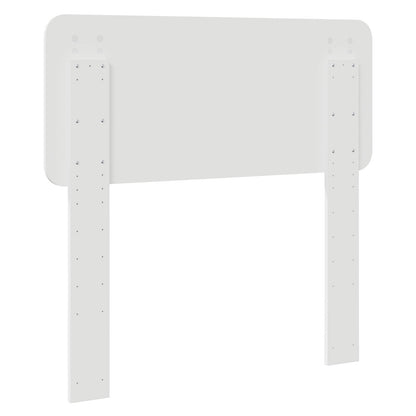 vidaXL Headboard White Engineered wood