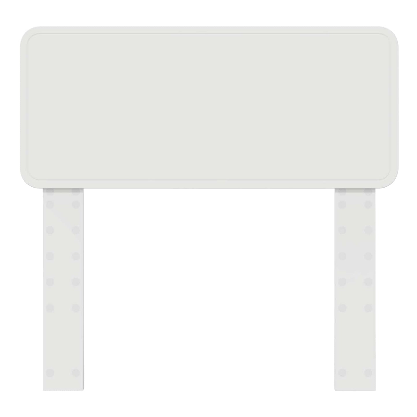 vidaXL Headboard White Engineered wood