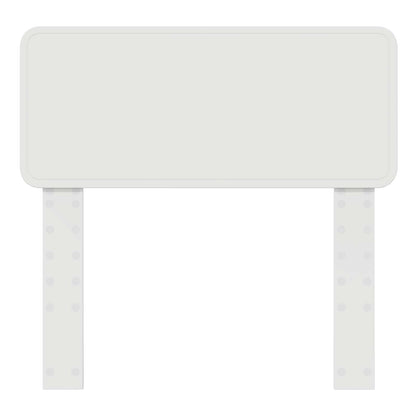 vidaXL Headboard White Engineered wood