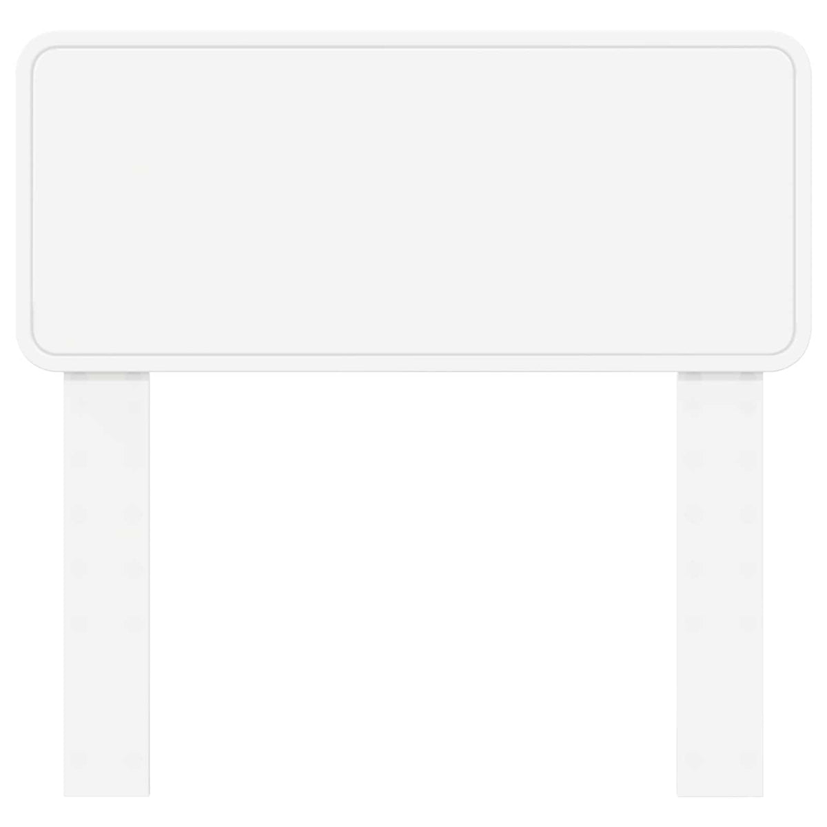 vidaXL Headboard White Engineered wood
