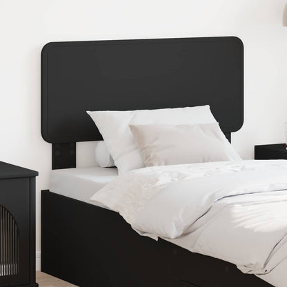 vidaXL Headboard Black Oak Engineered wood
